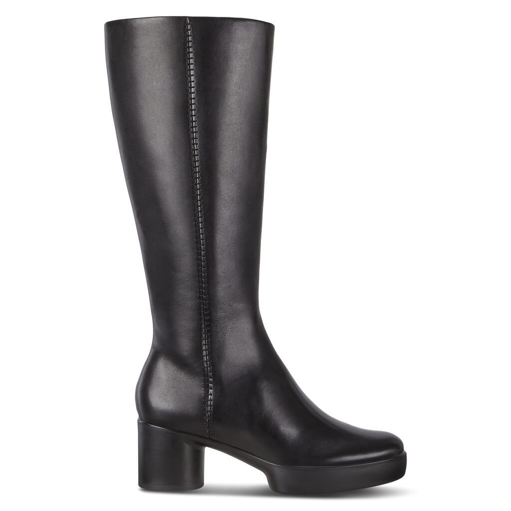 Ecco Shape Sculpted Motion 35 Womens Tall Boots In Black Sale - India HXB-195608